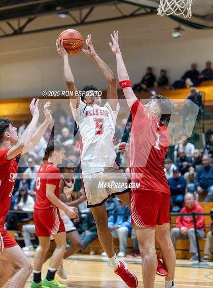 Thumbnail 3 in Half Hollow Hills East vs Smithtown East (NYSPHSAA Section XI Class AAA Semifinals) photogallery.