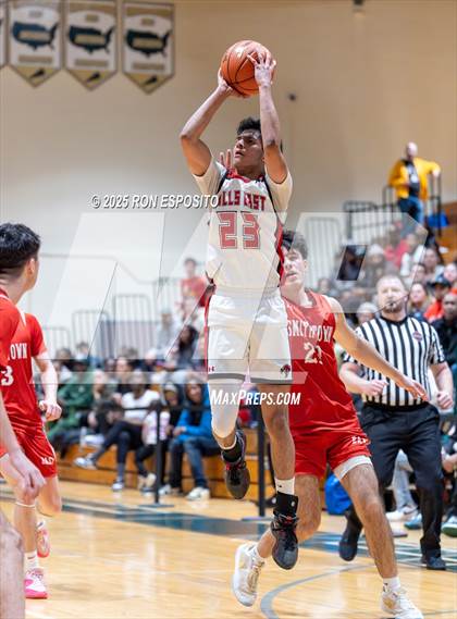 Thumbnail 2 in Half Hollow Hills East vs Smithtown East (NYSPHSAA Section XI Class AAA Semifinals) photogallery.
