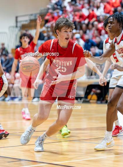 Thumbnail 2 in Half Hollow Hills East vs Smithtown East (NYSPHSAA Section XI Class AAA Semifinals) photogallery.