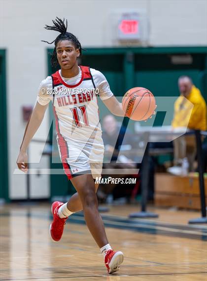 Thumbnail 1 in Half Hollow Hills East vs Smithtown East (NYSPHSAA Section XI Class AAA Semifinals) photogallery.