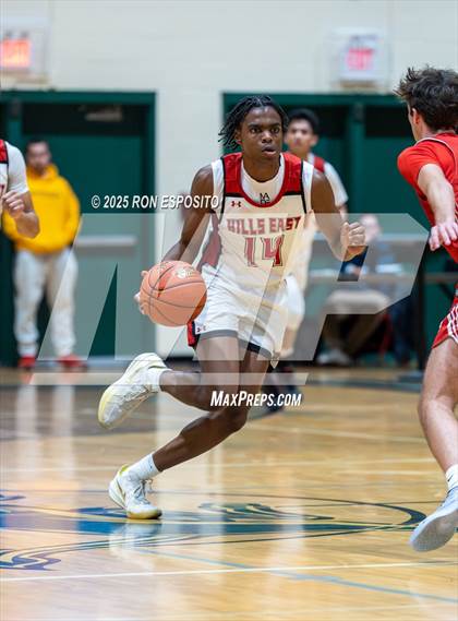 Thumbnail 3 in Half Hollow Hills East vs Smithtown East (NYSPHSAA Section XI Class AAA Semifinals) photogallery.