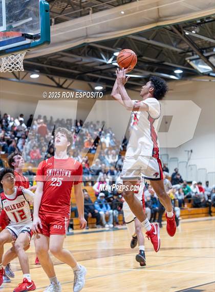 Thumbnail 2 in Half Hollow Hills East vs Smithtown East (NYSPHSAA Section XI Class AAA Semifinals) photogallery.