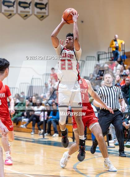 Thumbnail 1 in Half Hollow Hills East vs Smithtown East (NYSPHSAA Section XI Class AAA Semifinals) photogallery.