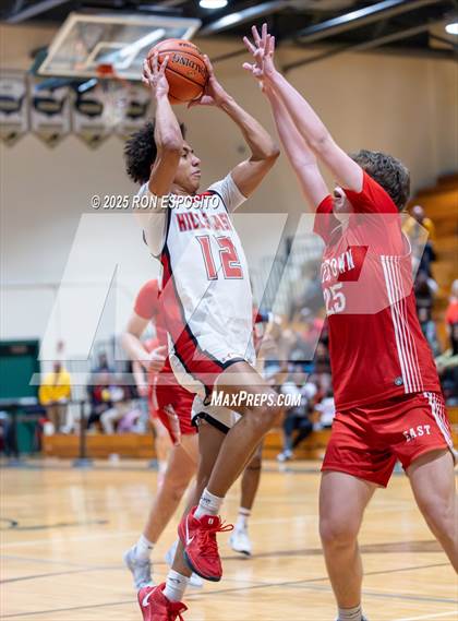 Thumbnail 1 in Half Hollow Hills East vs Smithtown East (NYSPHSAA Section XI Class AAA Semifinals) photogallery.