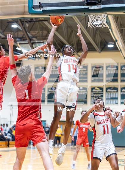 Thumbnail 3 in Half Hollow Hills East vs Smithtown East (NYSPHSAA Section XI Class AAA Semifinals) photogallery.