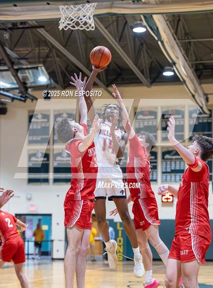 Thumbnail 2 in Half Hollow Hills East vs Smithtown East (NYSPHSAA Section XI Class AAA Semifinals) photogallery.
