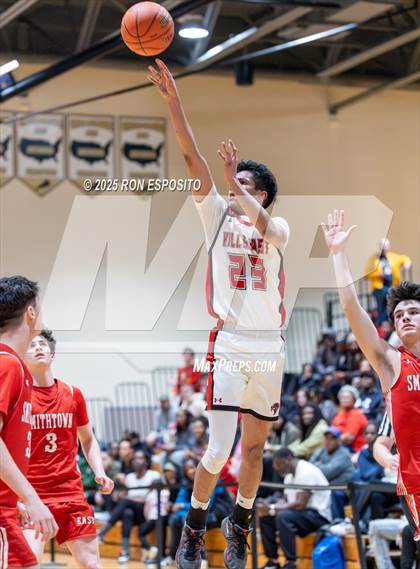 Thumbnail 3 in Half Hollow Hills East vs Smithtown East (NYSPHSAA Section XI Class AAA Semifinals) photogallery.