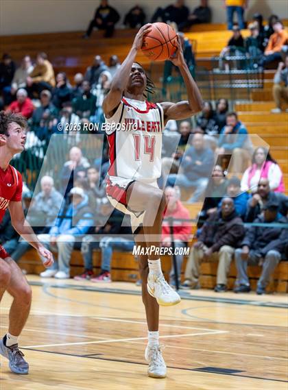 Thumbnail 2 in Half Hollow Hills East vs Smithtown East (NYSPHSAA Section XI Class AAA Semifinals) photogallery.