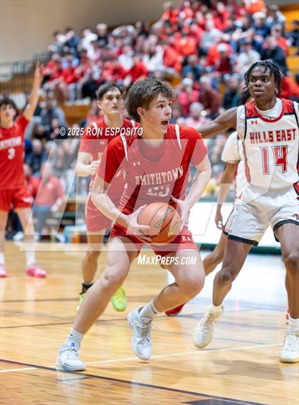 Thumbnail 1 in Half Hollow Hills East vs Smithtown East (NYSPHSAA Section XI Class AAA Semifinals) photogallery.