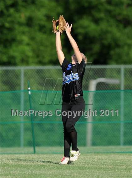 Thumbnail 1 in Clayton vs. Holly Springs (NCHSAA 4A East Regional Final) photogallery.