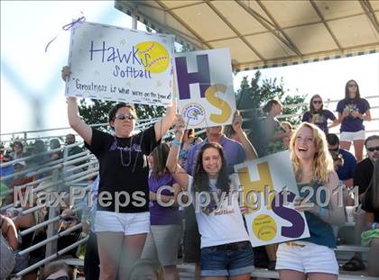 Thumbnail 2 in Clayton vs. Holly Springs (NCHSAA 4A East Regional Final) photogallery.