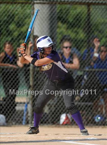 Thumbnail 1 in Clayton vs. Holly Springs (NCHSAA 4A East Regional Final) photogallery.