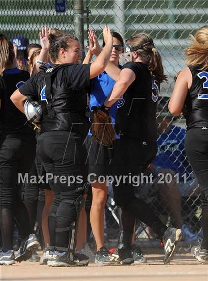 Thumbnail 1 in Clayton vs. Holly Springs (NCHSAA 4A East Regional Final) photogallery.