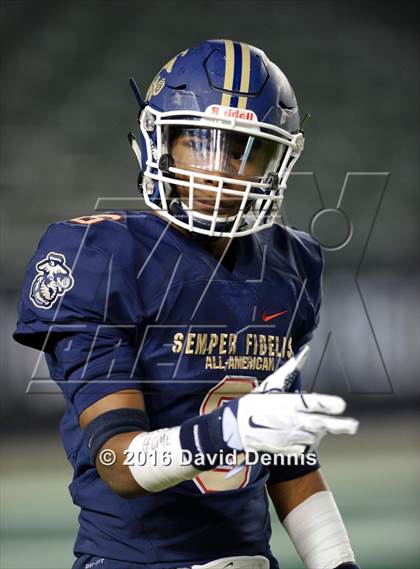 Thumbnail 2 in 2016 Semper Fidelis All-American Bowl photogallery.