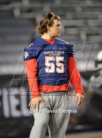 Thumbnail 2 in 2016 Semper Fidelis All-American Bowl photogallery.