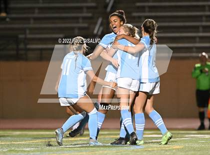 Thumbnail 2 in Regis Jesuit @ Valor Christian (CHSAA 5A 2ND Round) photogallery.