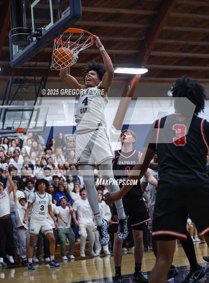 Thumbnail 3 in Harvard-Westlake @ Notre Dame (SO) photogallery.