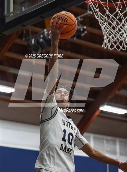 Thumbnail 3 in Harvard-Westlake @ Notre Dame (SO) photogallery.
