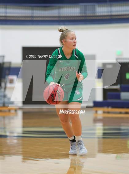 Thumbnail 2 in Provo vs. Copper Hills (Charger Winter Classic) photogallery.
