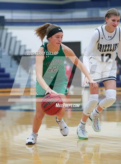 Thumbnail 3 in Provo vs. Copper Hills (Charger Winter Classic) photogallery.