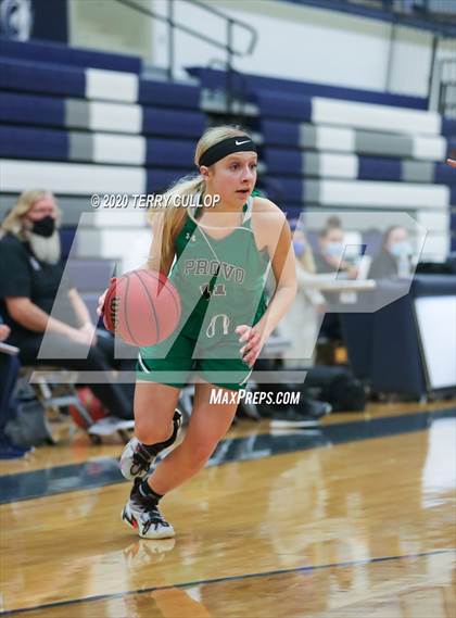 Thumbnail 3 in Provo vs. Copper Hills (Charger Winter Classic) photogallery.
