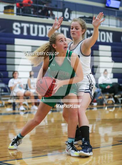 Thumbnail 3 in Provo vs. Copper Hills (Charger Winter Classic) photogallery.