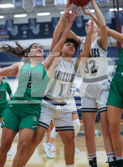 Thumbnail 1 in Provo vs. Copper Hills (Charger Winter Classic) photogallery.