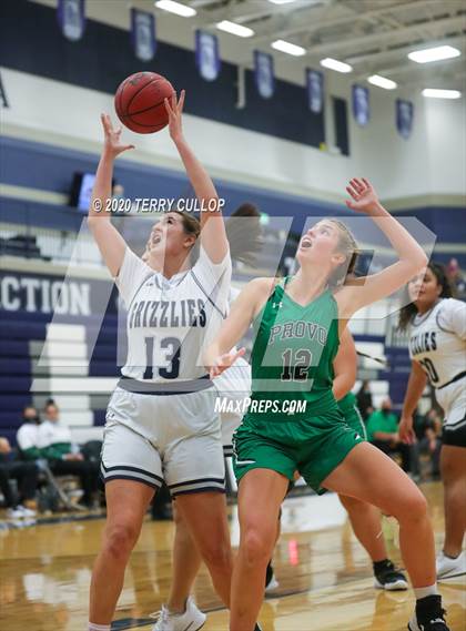 Thumbnail 1 in Provo vs. Copper Hills (Charger Winter Classic) photogallery.