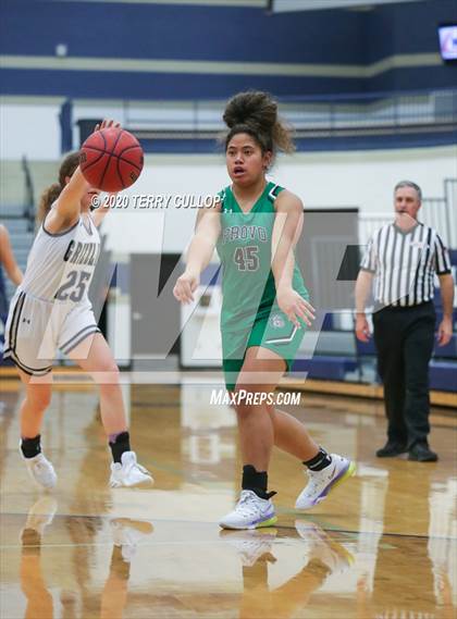 Thumbnail 2 in Provo vs. Copper Hills (Charger Winter Classic) photogallery.