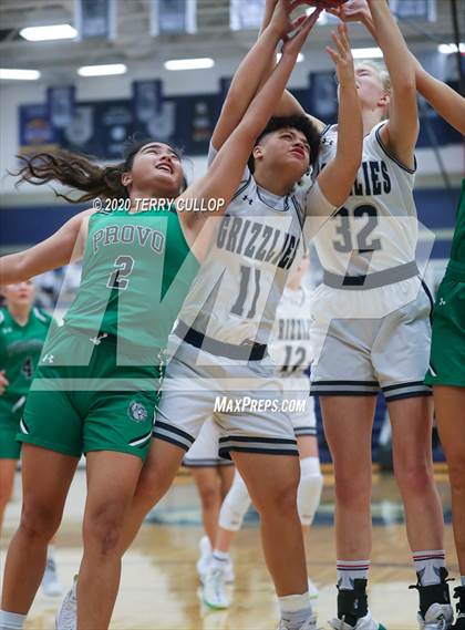 Thumbnail 3 in Provo vs. Copper Hills (Charger Winter Classic) photogallery.