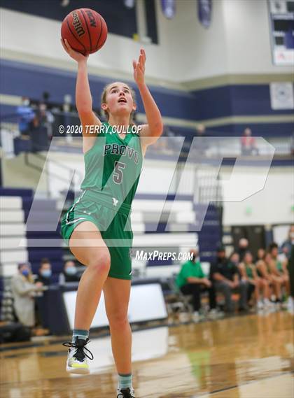 Thumbnail 3 in Provo vs. Copper Hills (Charger Winter Classic) photogallery.