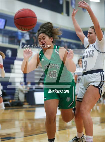 Thumbnail 3 in Provo vs. Copper Hills (Charger Winter Classic) photogallery.