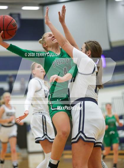 Thumbnail 1 in Provo vs. Copper Hills (Charger Winter Classic) photogallery.