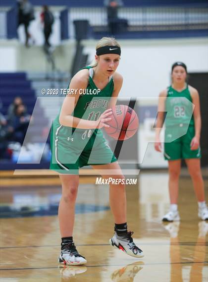 Thumbnail 1 in Provo vs. Copper Hills (Charger Winter Classic) photogallery.