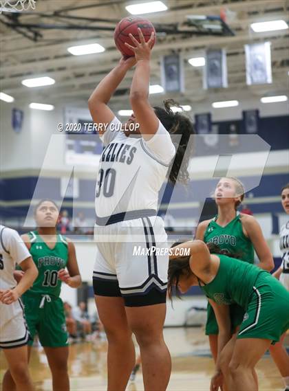 Thumbnail 1 in Provo vs. Copper Hills (Charger Winter Classic) photogallery.