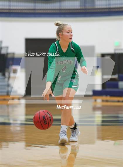 Thumbnail 3 in Provo vs. Copper Hills (Charger Winter Classic) photogallery.