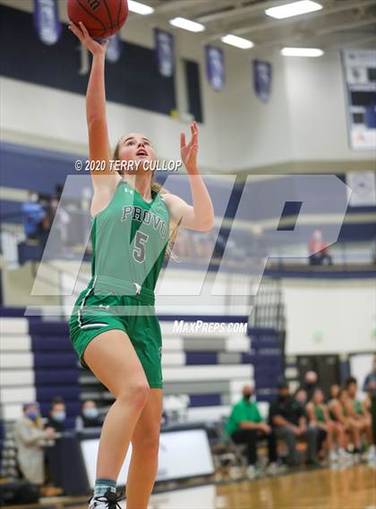 Thumbnail 1 in Provo vs. Copper Hills (Charger Winter Classic) photogallery.