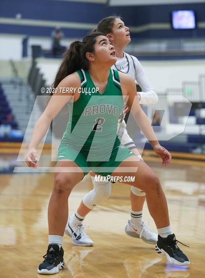 Thumbnail 3 in Provo vs. Copper Hills (Charger Winter Classic) photogallery.