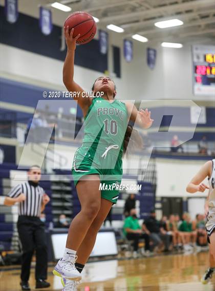 Thumbnail 3 in Provo vs. Copper Hills (Charger Winter Classic) photogallery.