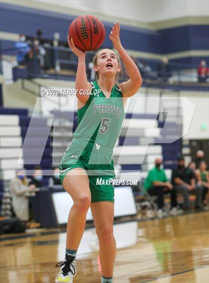 Thumbnail 2 in Provo vs. Copper Hills (Charger Winter Classic) photogallery.