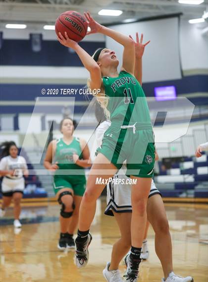 Thumbnail 2 in Provo vs. Copper Hills (Charger Winter Classic) photogallery.