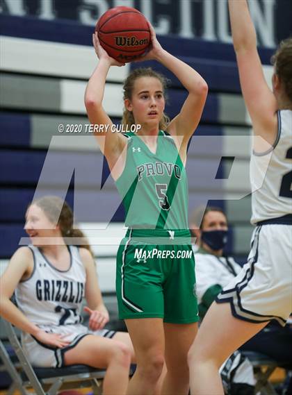 Thumbnail 1 in Provo vs. Copper Hills (Charger Winter Classic) photogallery.