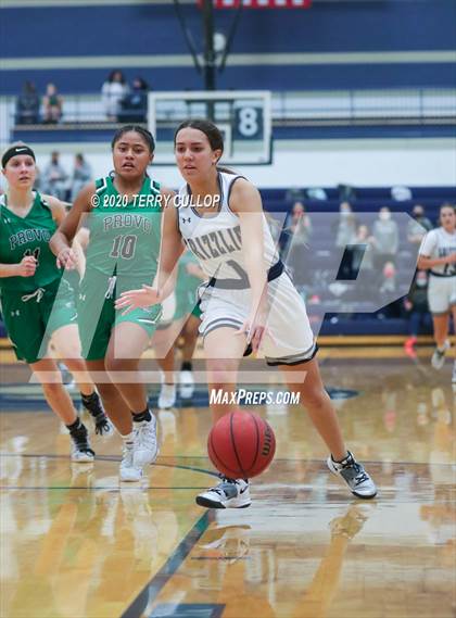 Thumbnail 3 in Provo vs. Copper Hills (Charger Winter Classic) photogallery.