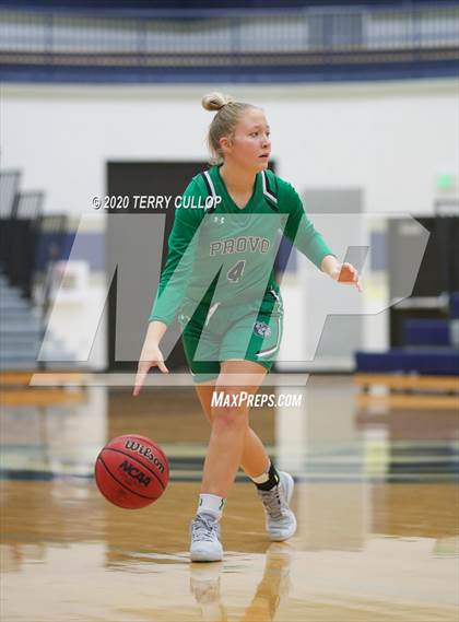 Thumbnail 1 in Provo vs. Copper Hills (Charger Winter Classic) photogallery.