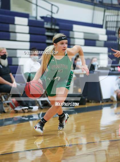 Thumbnail 1 in Provo vs. Copper Hills (Charger Winter Classic) photogallery.