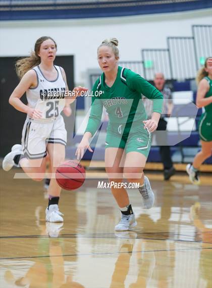 Thumbnail 3 in Provo vs. Copper Hills (Charger Winter Classic) photogallery.