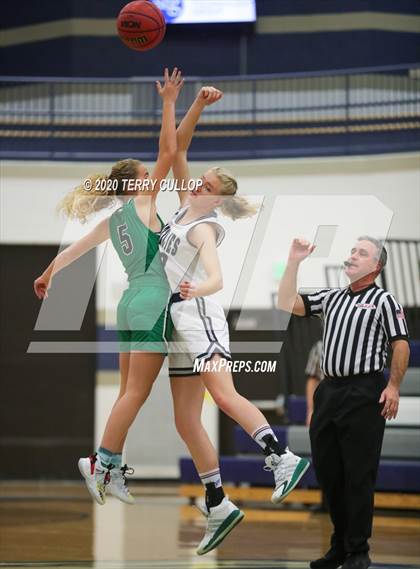 Thumbnail 2 in Provo vs. Copper Hills (Charger Winter Classic) photogallery.