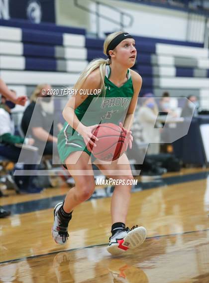 Thumbnail 2 in Provo vs. Copper Hills (Charger Winter Classic) photogallery.