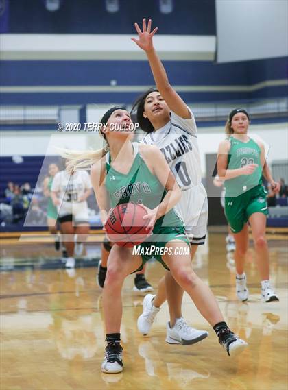 Thumbnail 2 in Provo vs. Copper Hills (Charger Winter Classic) photogallery.