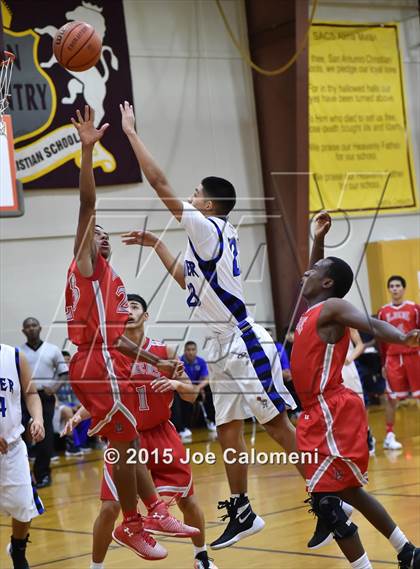 Thumbnail 3 in Lanier [Sidney] vs Lee [Robert E.] (SACS Invitational) photogallery.